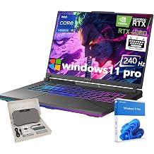 ASUS ROG Strix G16 Gaming Laptop, GeForce RTX 4060 8GB GDDR6, 16" QHD 240Hz Display, Intel 24-Core i9-14900HX, Backlit KB, External DVD Drive, Windows 11 Pro, Wi-Fi 6E, 64GB DDR5 RAM, 1TB SSD