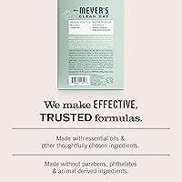 Vista 5 de MRS. MEYER'S CLEAN DAY - Hojas para secadora, suavizante de telas, reduce la estática, infundida con aceites esenciales, madera de abedul, 80