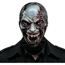 Halloween Full Head Masque for Adults Breathable Holiday Headgear