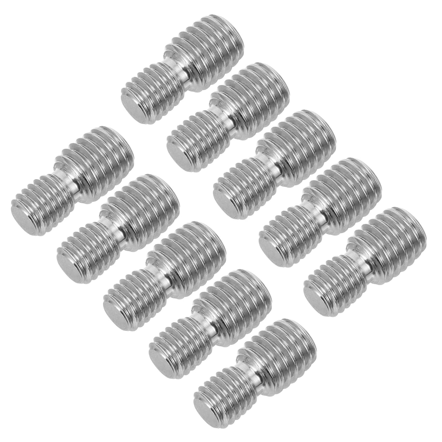 10pcs Stainless Steel Thread Reducer Adapter M8x10 to M10x10 for Furniture