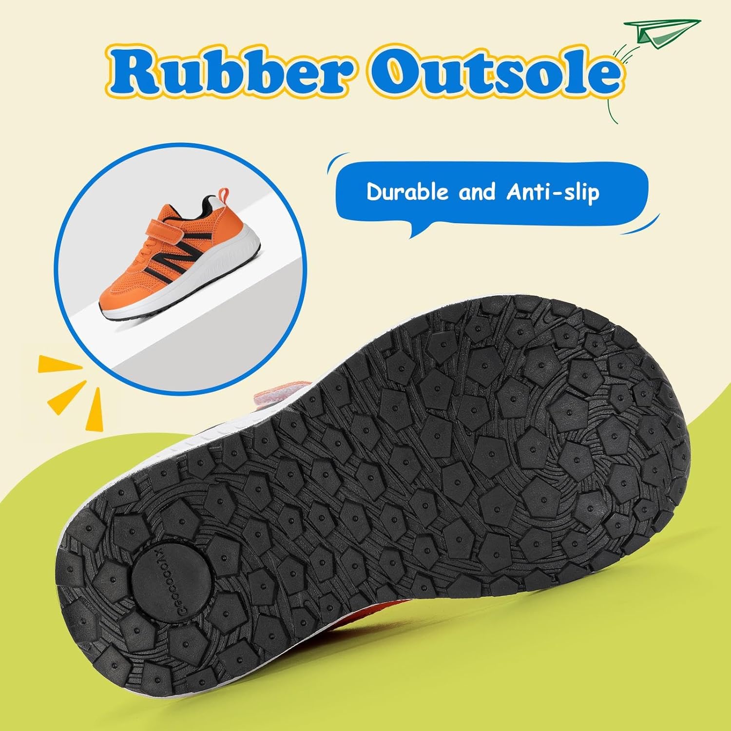 Boys Wide Toe Box Sneakers Girls Tennis Running Shoes Breathable Walking Trainers for Kids - Image 3
