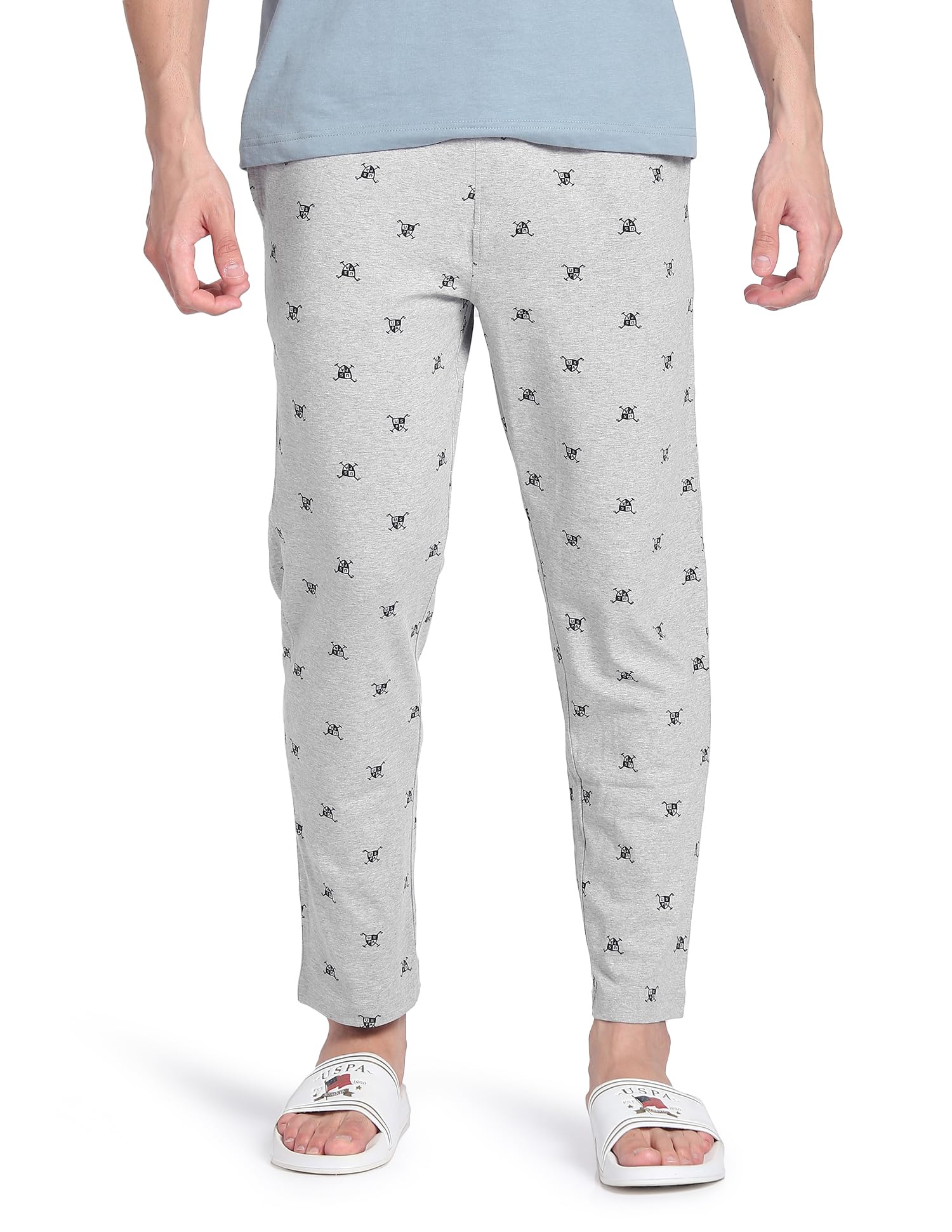 Men Cotton Casual Style Classic Mid Rise Pajama Bottom