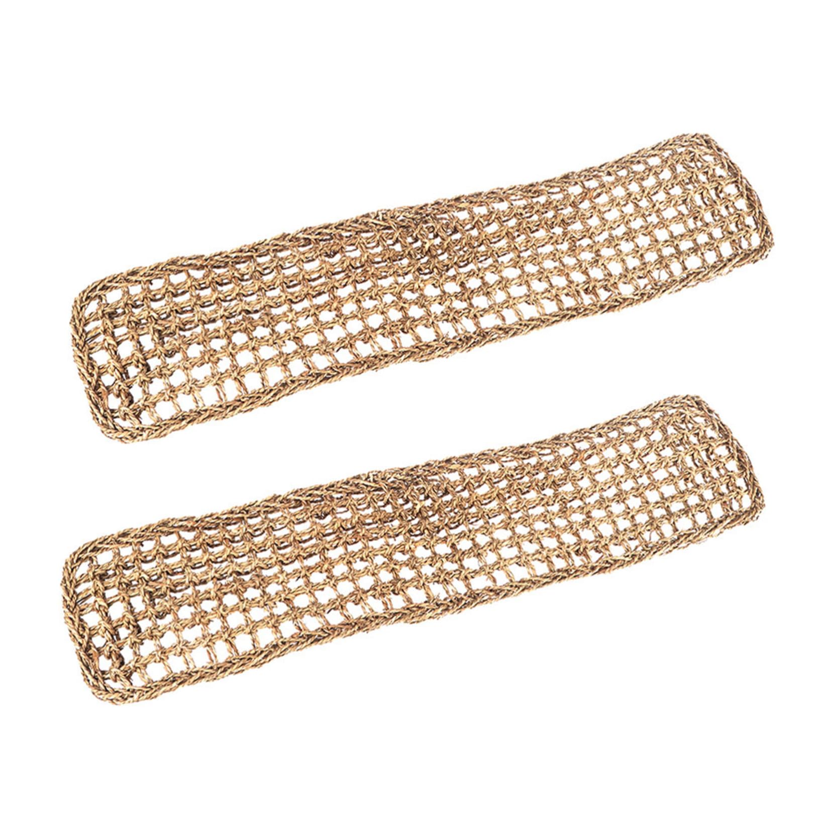 NOLITOY Paquete de 2 Hamacas para Lagartos y Camaleones, Fabricadas a Mano Material Sintético Firme y Confiable, Ideales para Camas Nido y Accesorios para Terrarios