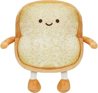 Toast Bread Plush Pillow Toy Bread Doll Funny Cute Food Plushies Stuffed Animal Soft Birthday Party Xmas Gifts 12in