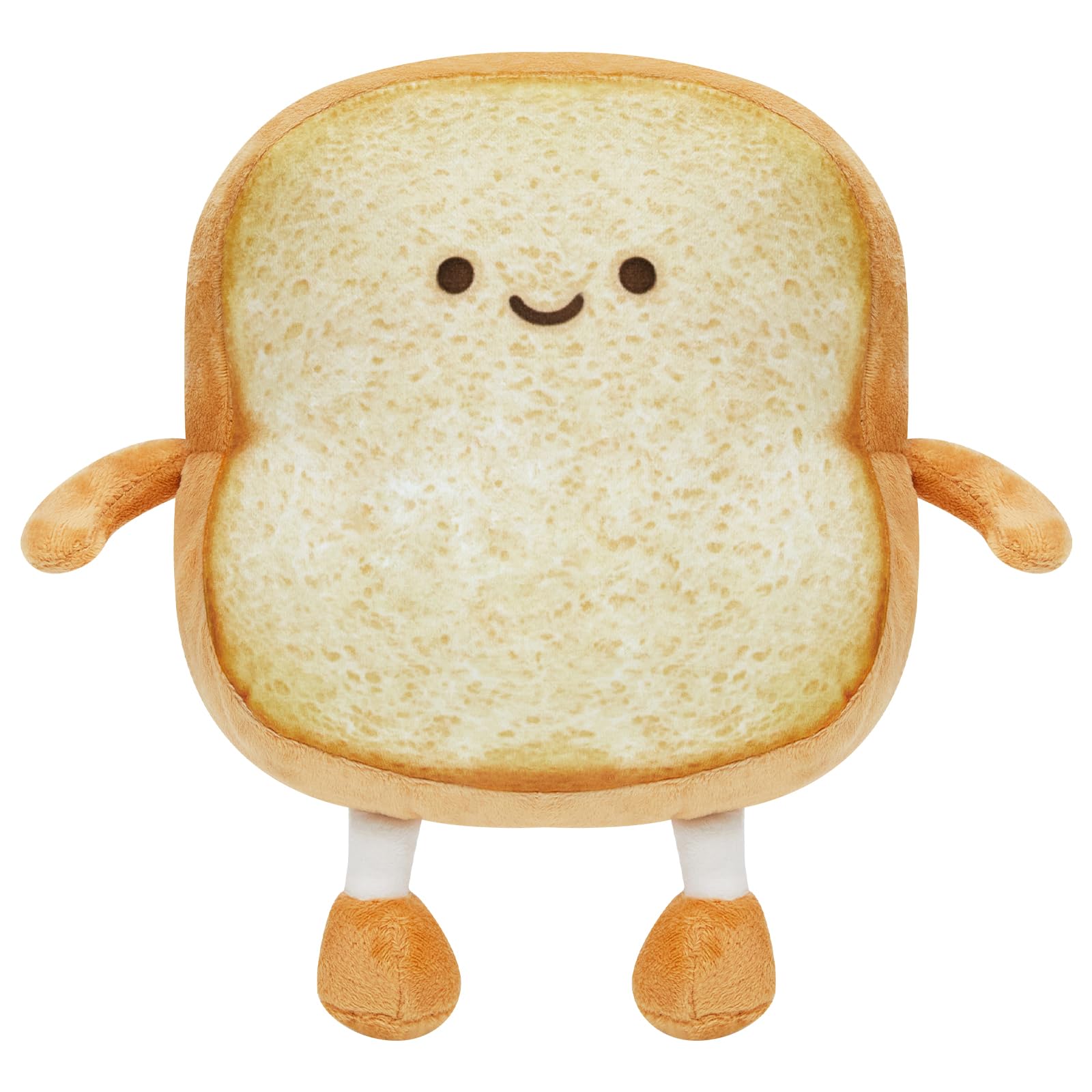 Toast Bread Plush Pillow Toy Bread Doll Funny Cute Food Plushies Stuffed Animal Soft Birthday Party Xmas Gifts