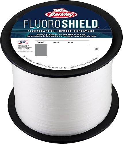 Miniatura 9 de Berkley FluoroShield - Línea de pesca de fluorocarbono, transparente