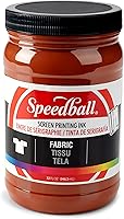 Vista 34 de Speedball 046055 Tinta de serigrafía de tela, 128 onzas líquidas, amarillo