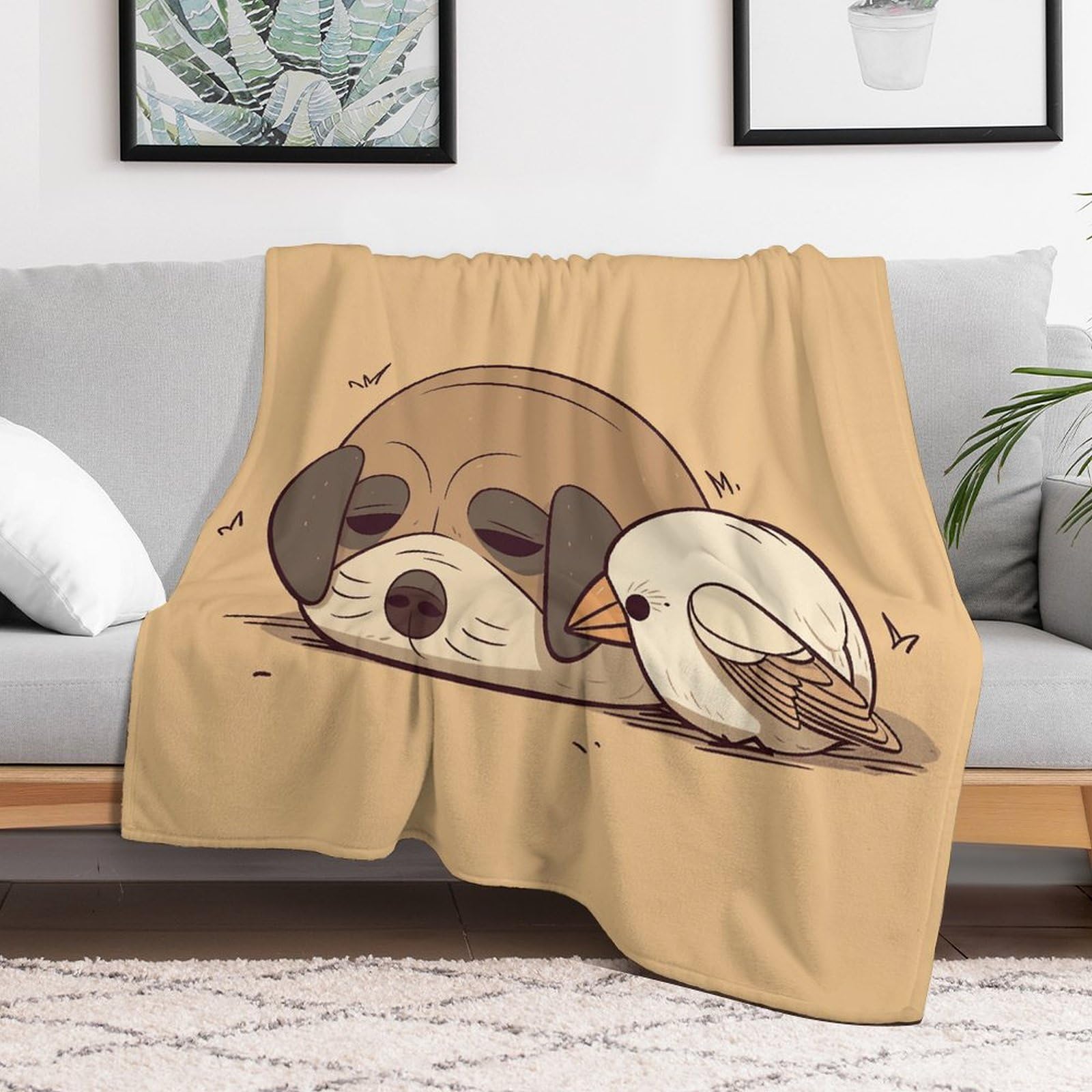 Couverture pour chien rafraîchissante et chaude en micro polaire 152x203cm