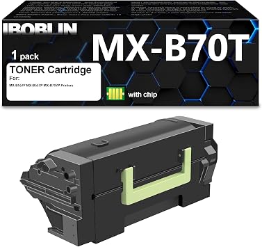 MX-B70T MXB70T Toner Cartridge Compatible for Sharp MX-B557F MX-B557P MX-B707P Printers 1 Black