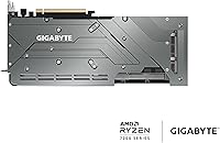 Vista 7 de GIGABYTE Tarjeta gráfica Radeon RX 7700 XT Gaming OC 12G, 3 ventiladores WINDFORCE de 12 GB 192 bits GDDR6, tarjeta de video GV-R77XTGAMING OC-12GD