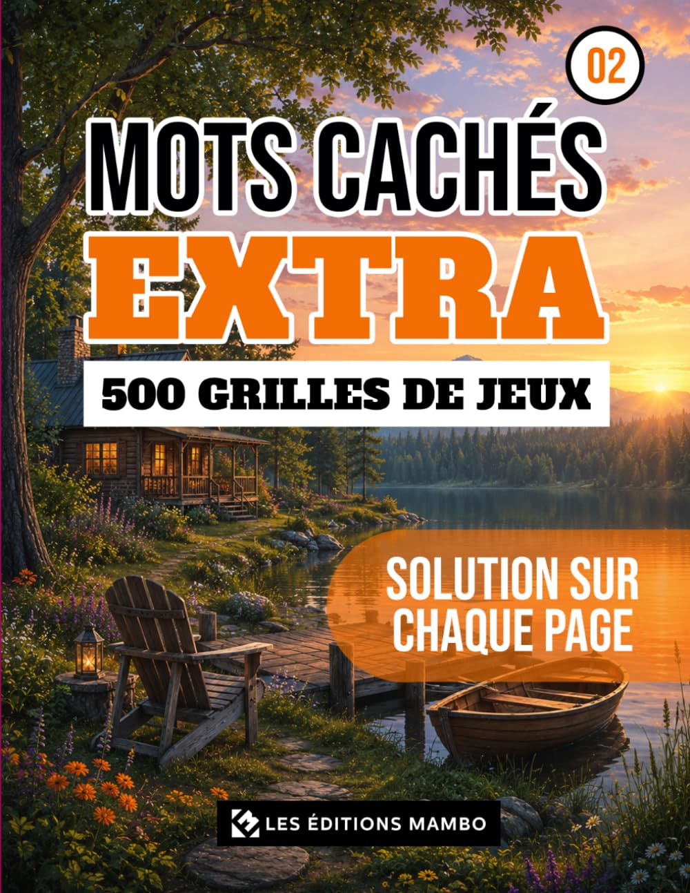 Mots cachés Extra No. 02: 500 grilles de jeux