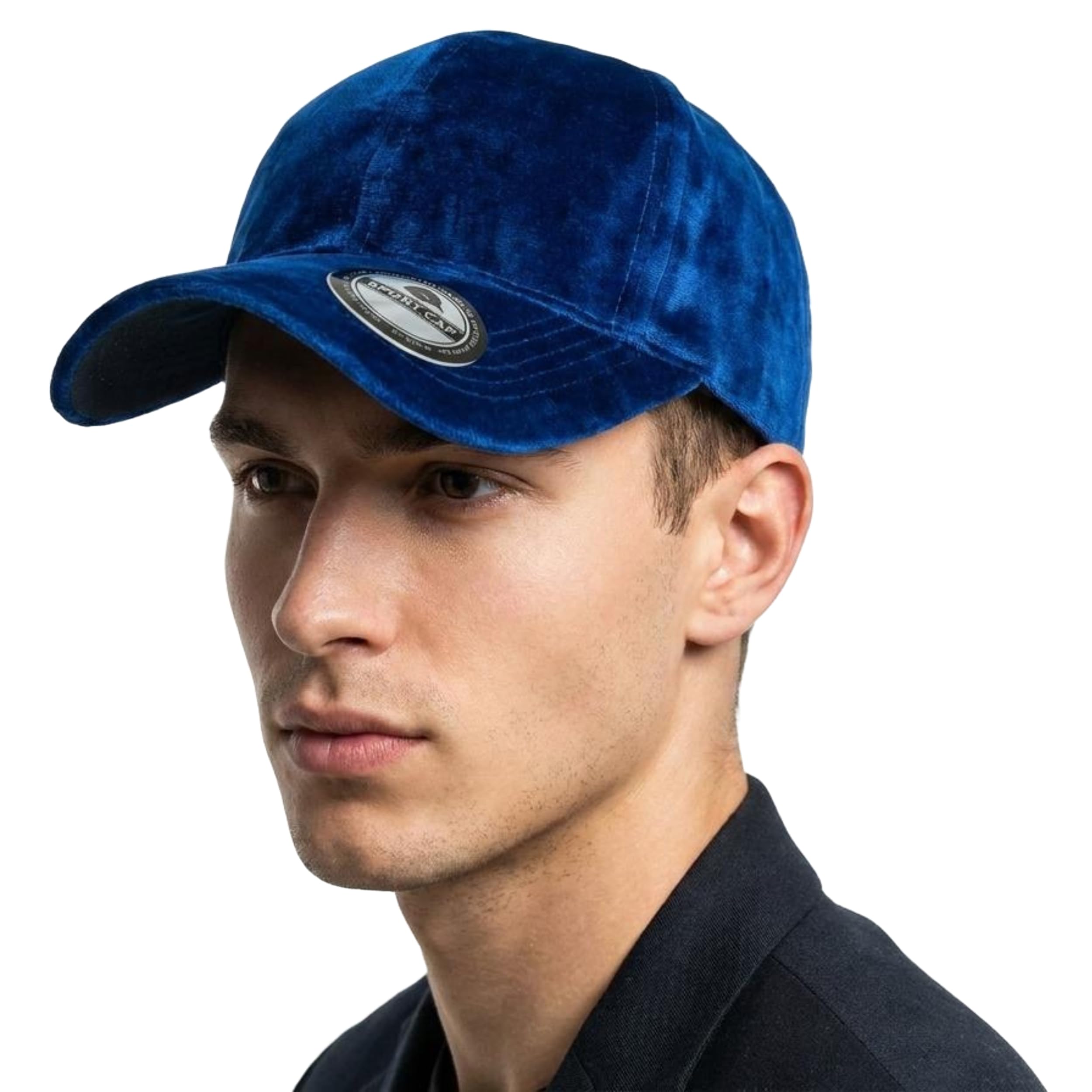 JAMONT Premium Velvet Unique Baseball Cap with Metal Adjuster and Mount, Breathable Cotton Sweat Absorber, Adjustable Strap Cap for Men and Women