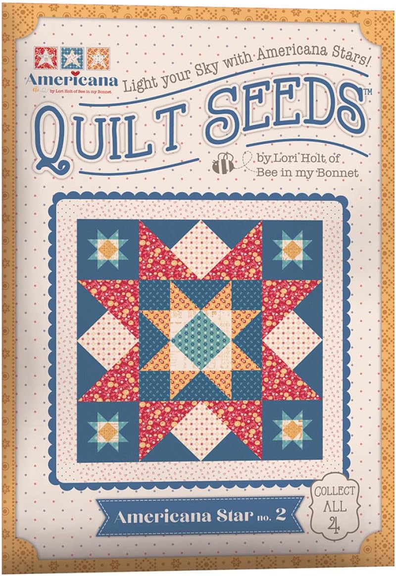 Lori Holt Quilt Seeds Pattern Americana Star No. 2