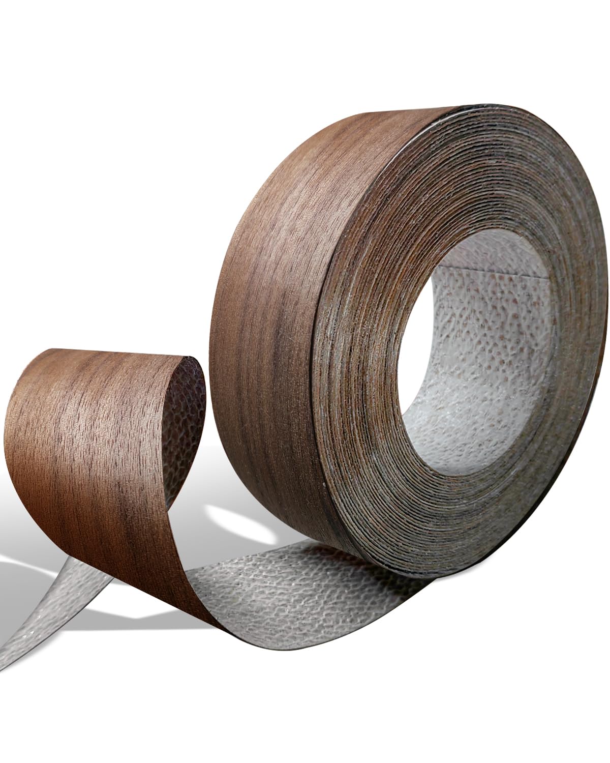 HGKJHF，2 inch x 50 Foot roll pre Coated with hot melt Adhesive Solid Wood Flexible Veneer Edging, Simple Iron Solid Tape for Cabinet Repair and
