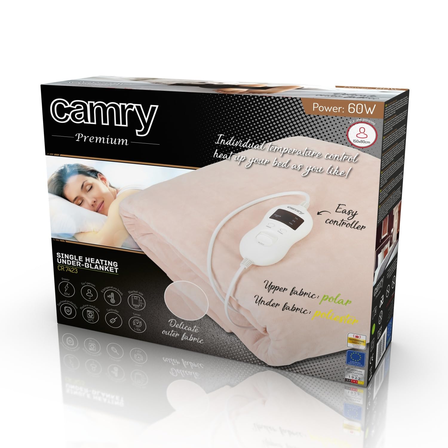 Camry CR 7423 Coussin chauffant électrique