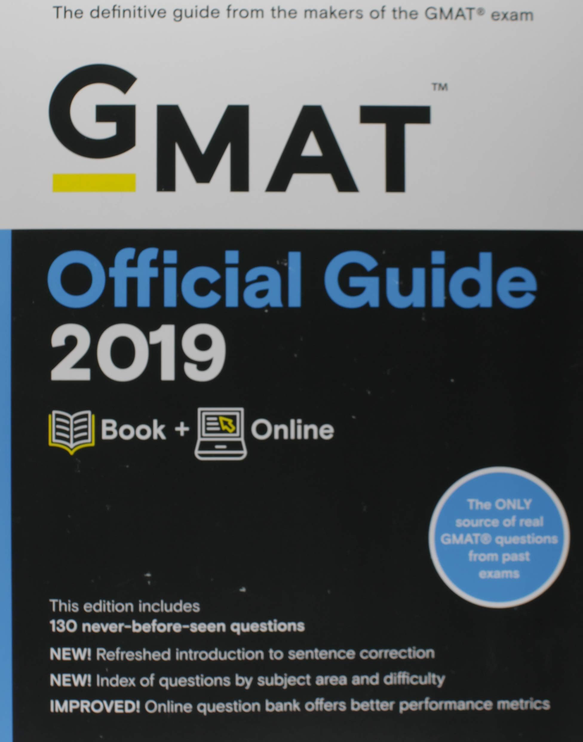 GMAT Official Guide 2019: Book + Online
