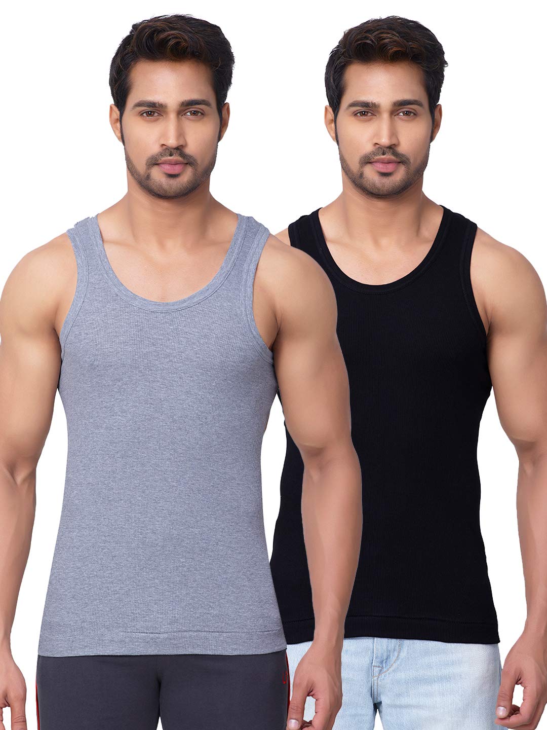 dixcy scott Men's Regular Fit Vest (Pack of 2)-picture-29