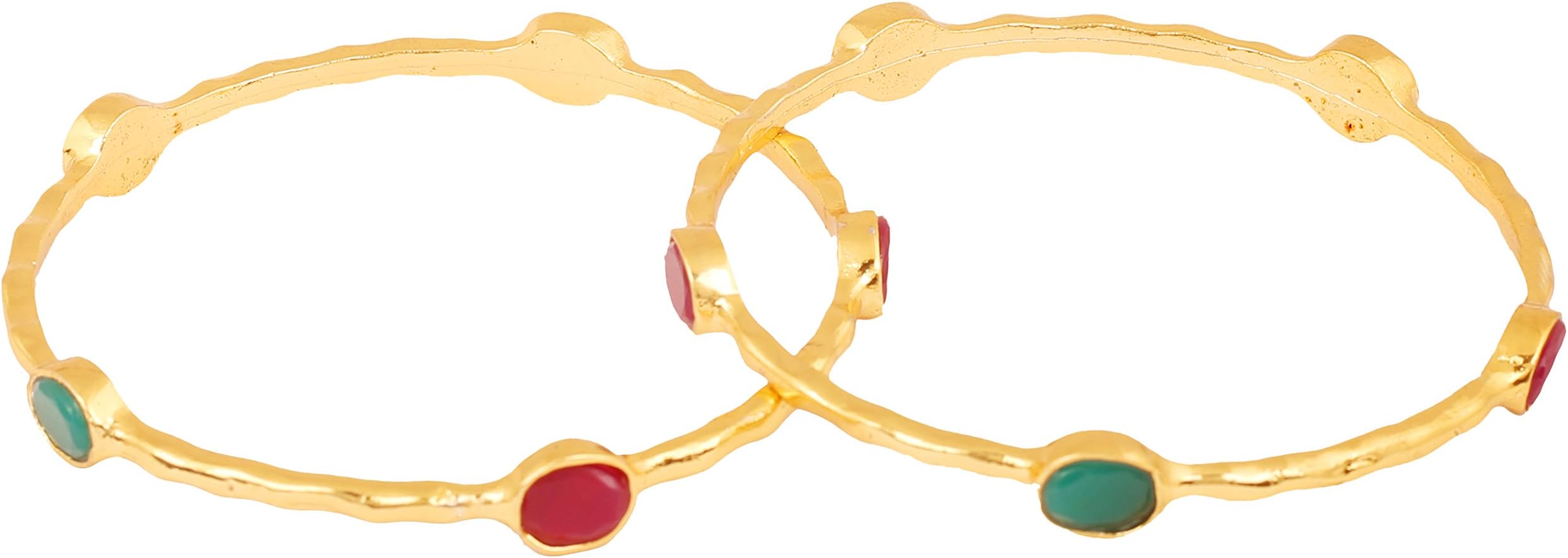 Indian Bollywood Masterly Crafted Zigzag Rhinestones Colorful Stones Thin Thick Exclusive Designer Jewelry Bangle Bracelets In Gold Tone For Women.