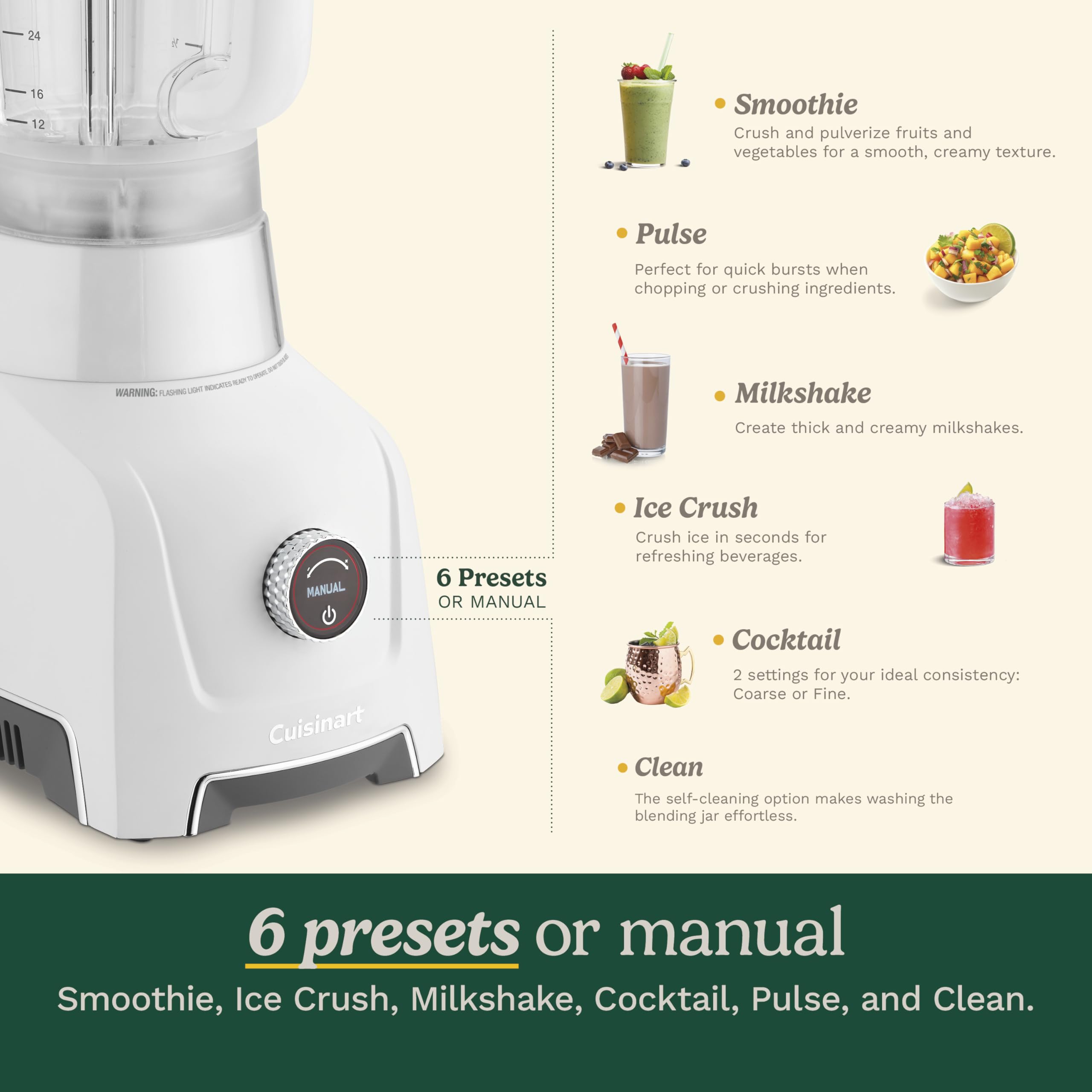 cuisinart ハリケーンブレンダー Amazon.com: Cuisinart Hurricane® 48 oz Glass Jar Digital Blender