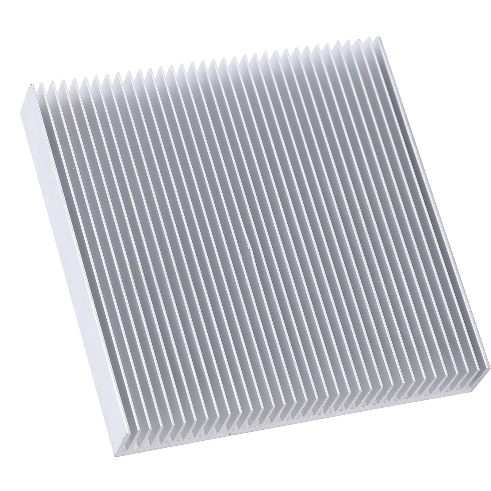 Lot De 4 Dissipateurs Thermiques Aluminium 90x90x15 Mm – 34 Ailettes Denses Pour Processeur, Routeur, PCB, Alimentation & Composants Électroniques