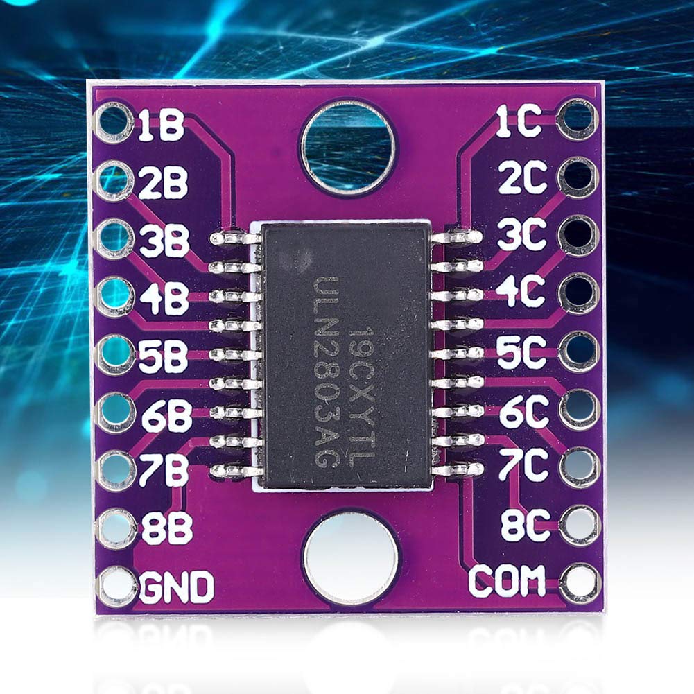 2 Stück / 2 Pieces L602C 8x DARLINGTON ARRAYS With 90V = ULN2802A (50V