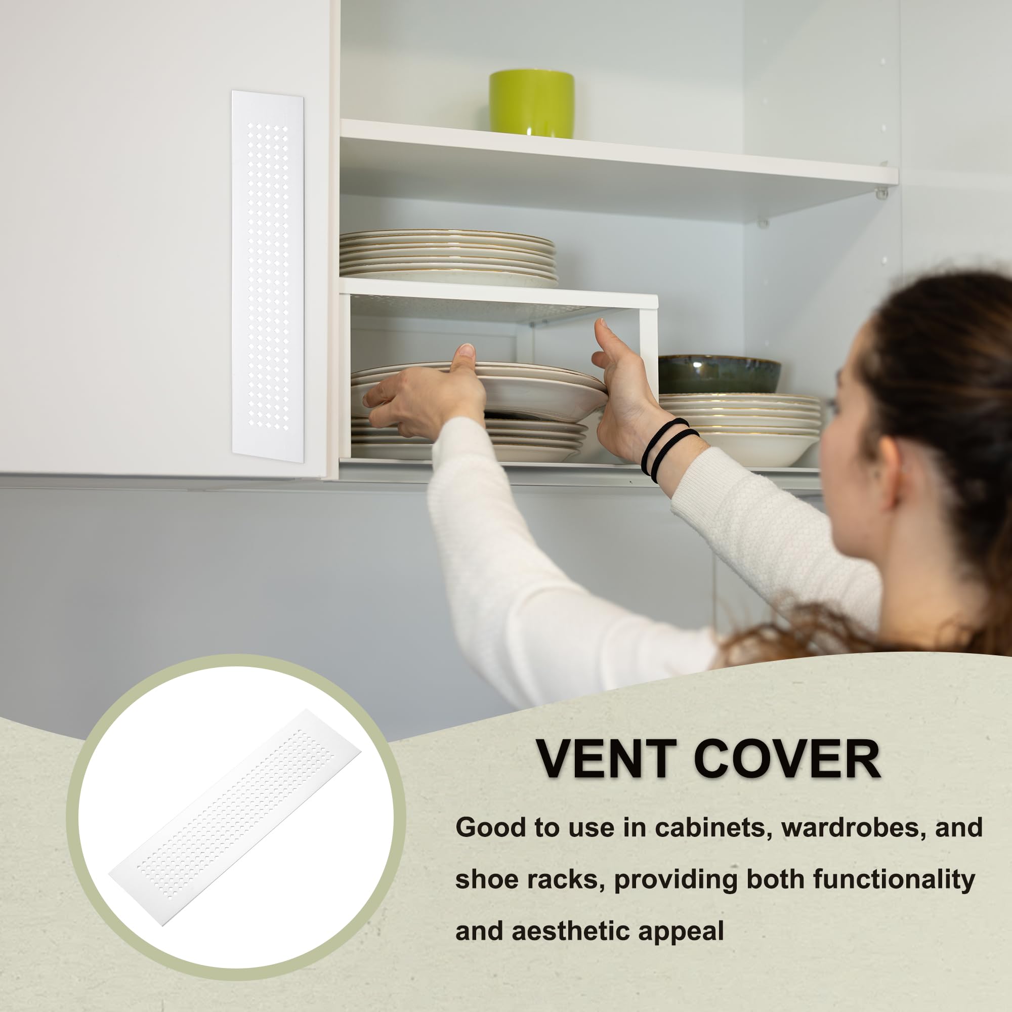 PATIKIL 14 x 3 Inch Door Air Vent Cover - Image 4