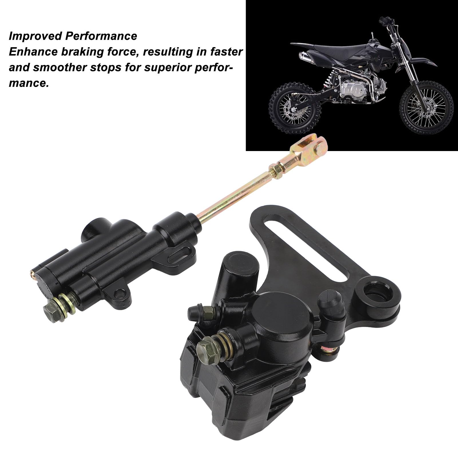 Kit Freni Posteriori Per Scooter E Dirt Bike Cinesi 110cc-125cc - GOOFIT - Foto 2