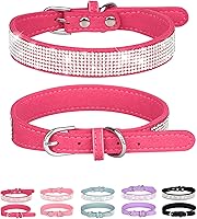 Vista 8 de Petank Collar de Perro para Perros Pequeños, Medianos y Grandes, Collar de Perro Pequeño para Perras, Collares de Perro Brillantes para Niñas