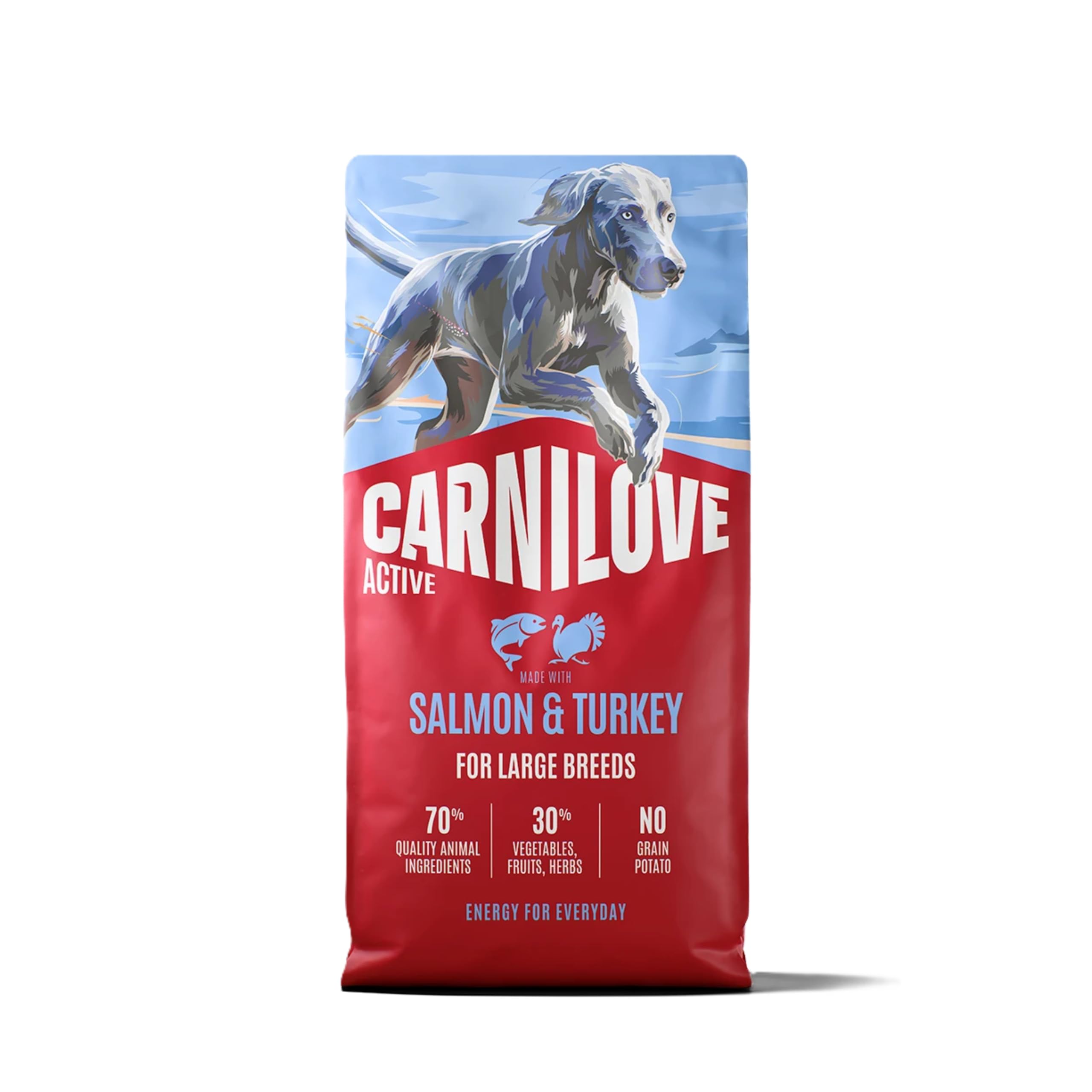 Carnilove Active Salmon & Turkey Large Breed Dog Food 4kg