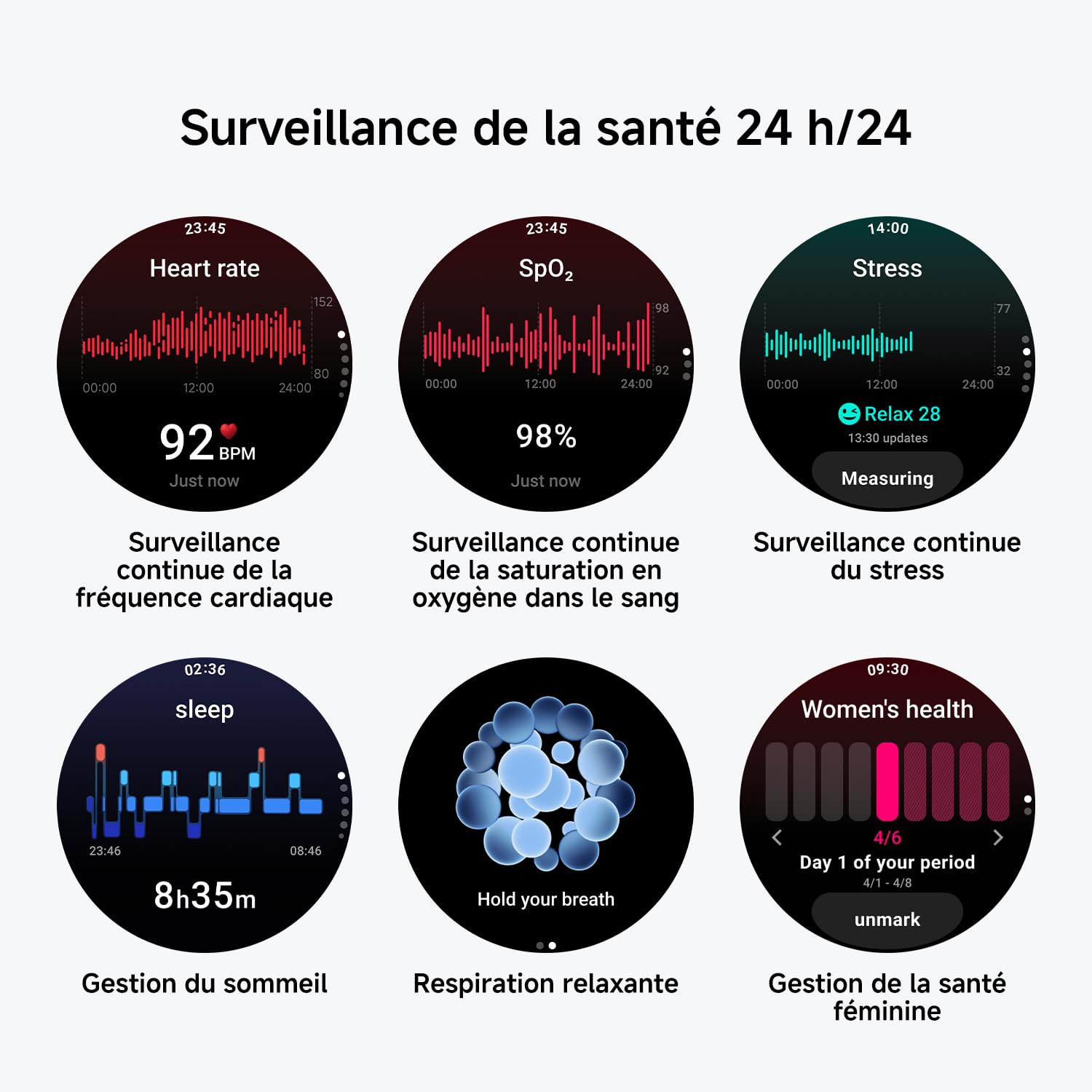 XIAOMI Watch 5 47 mm, Montre connectée Wear OS by Google, paiement sans Contact NFC, IA Gemini, écran 1,54", Jusqu’à 6 Jours d’autonomie, GPS Fitness, Android Uniquement, Bluetooth, Noir