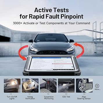 TOPDON Phoenix Plus 2, OE-Level TOPDON Scanner, Advanced Online ECU Coding & Configuration Flashing, Bidirectional Scan Tool with Topology Map, CANFD, 42+ Services, FCA AutoAuth, 2 Years Free Update