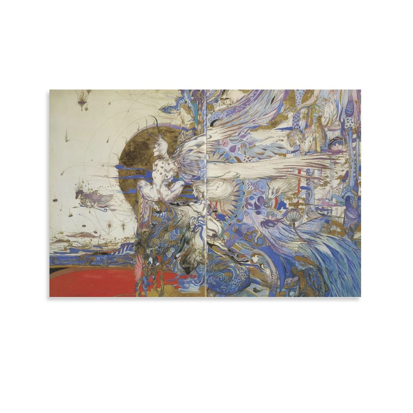 Amazon.co.jp: Yoshitaka Amano 9-天野喜孝 ファイナルファンタジー 壁