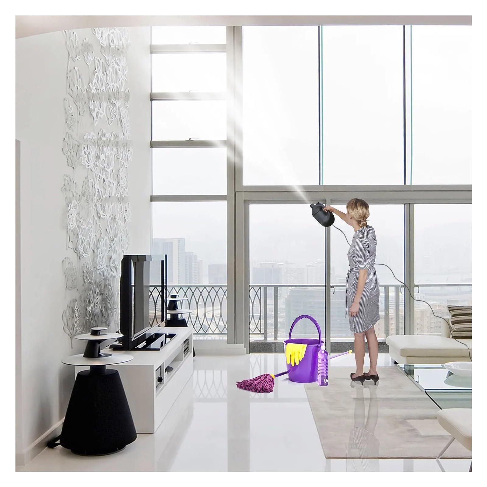 Pulverizador Electrico, Pulverizador eléctrico portátil de la máquina de la nebulizadora ULV, clínica industrial de la oficina de la residencia del hogar de los hoteles(F-8B)