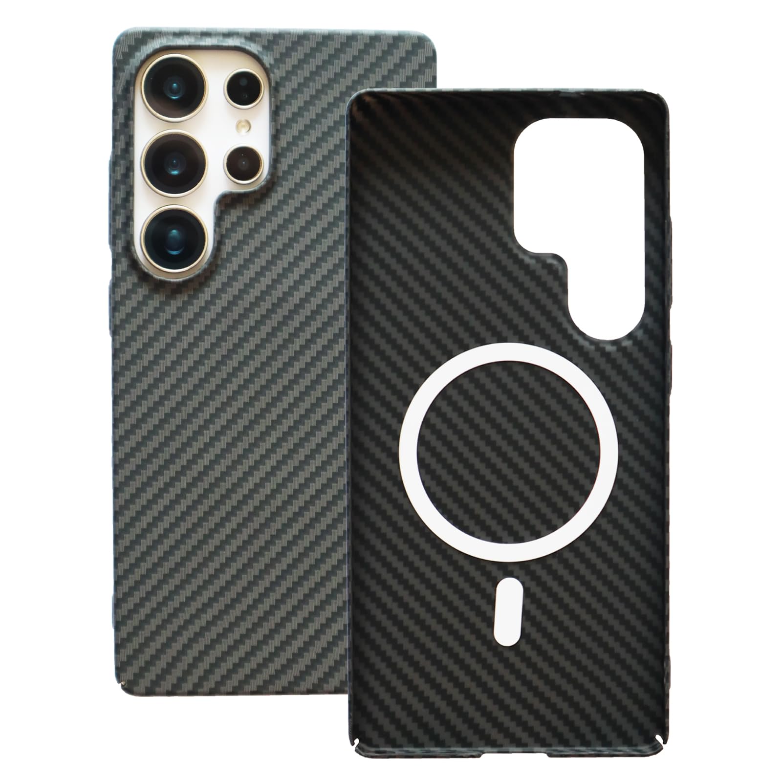 Coque carbone Samsung S22 Ultra fine MagSafe rigide anti-rayures - 8