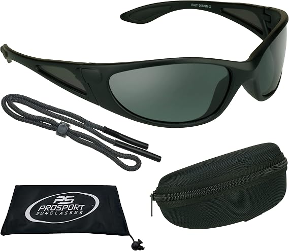 proSPORTsunglasses Sharkbait with MF Hard case Strap