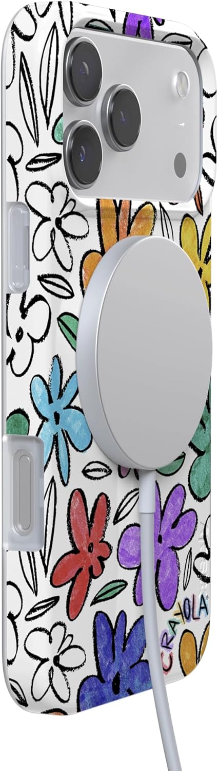 Casely iPhone 17 Pro Max Case | Outside The Lines | Crayola Marker | Compatible with MagSafe | Classic Ultra Slim Design