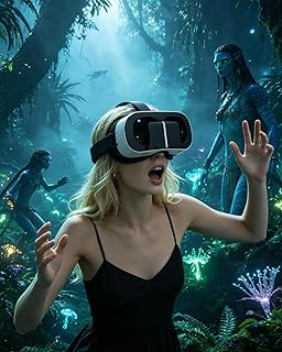 VR Headset 360° Panorama Virtual Reality Brille für mehrere Telefone All-in-One Helm