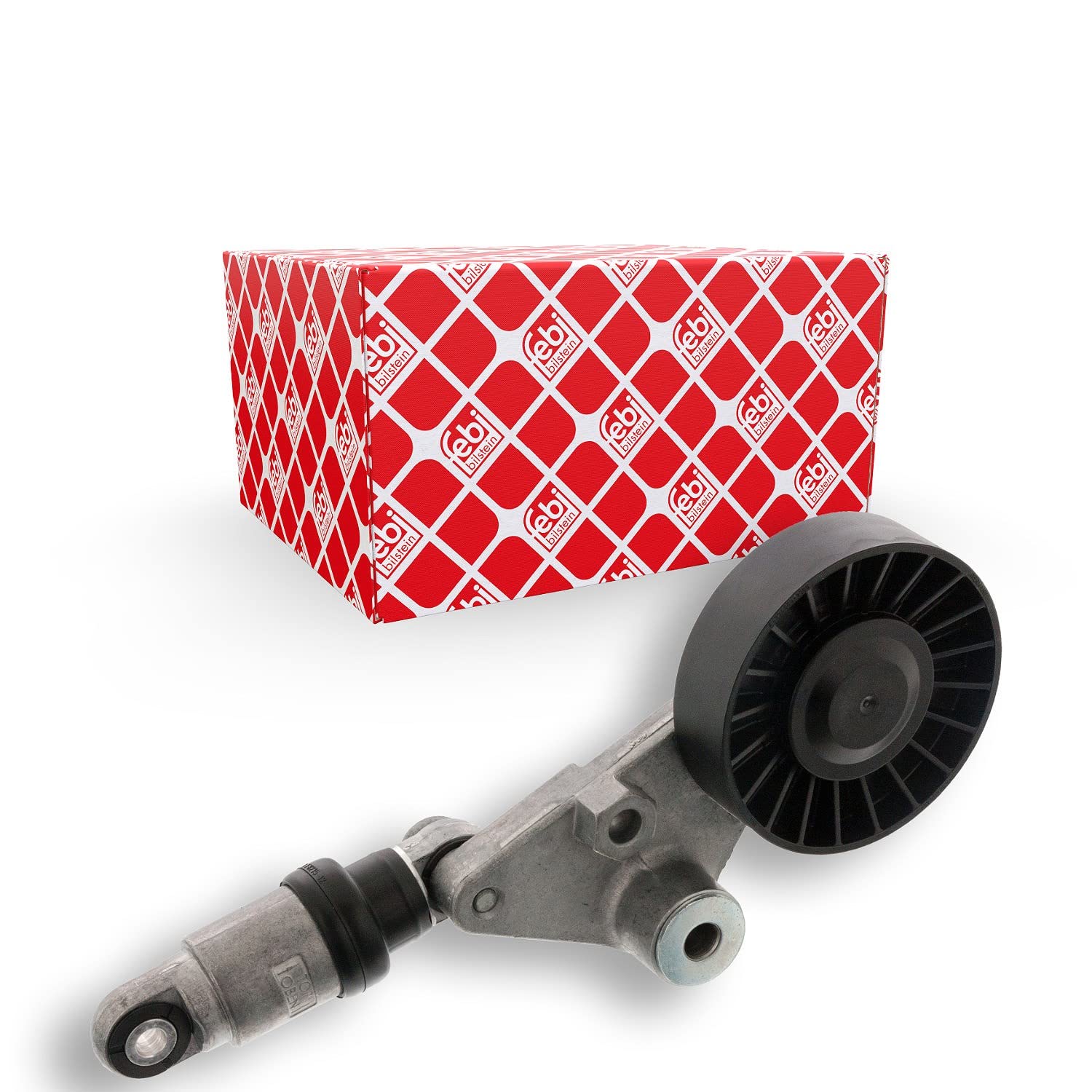febi bilstein 14373 Tensioner Assembly for auxiliary belt, pack of one