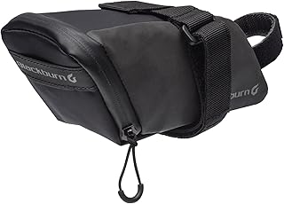Grid Small Seat Bag Water Resistant Reflective 0.4L Black