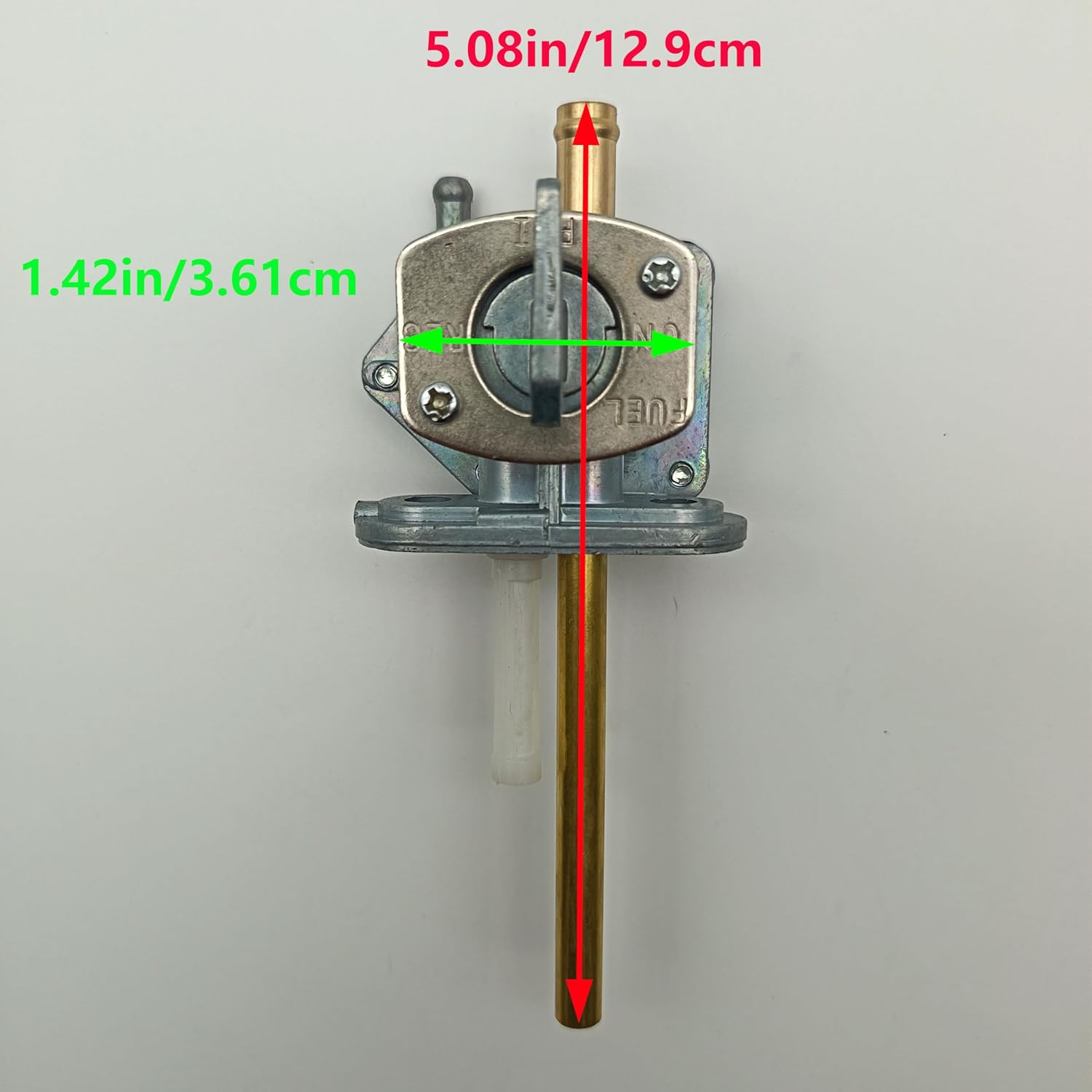 QingSky 1127-4300 Fuel Cock Tap Petcock Valve 44300-29F20 44300-29F21 for Suzuki DRZ400S 2000 2001 2002 2003-2023 DRZ400SM 2005 2006 2007 2008 2009-2023