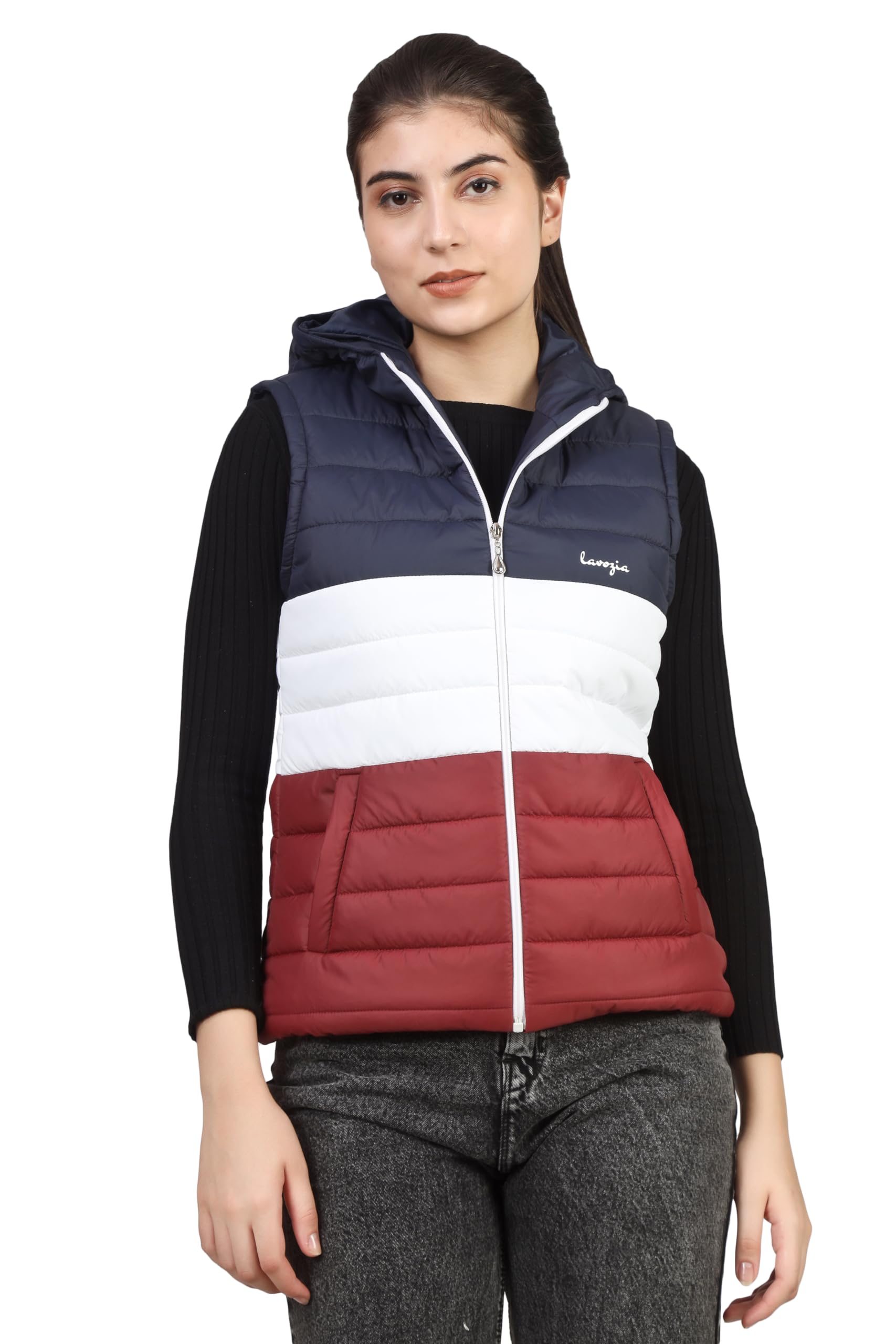 Women's Sleeveless Winter Jacket Warm, Girls Jacket, Women Jacket Latest Stylish Solid Color Stylish Jacket For Women-picture-24