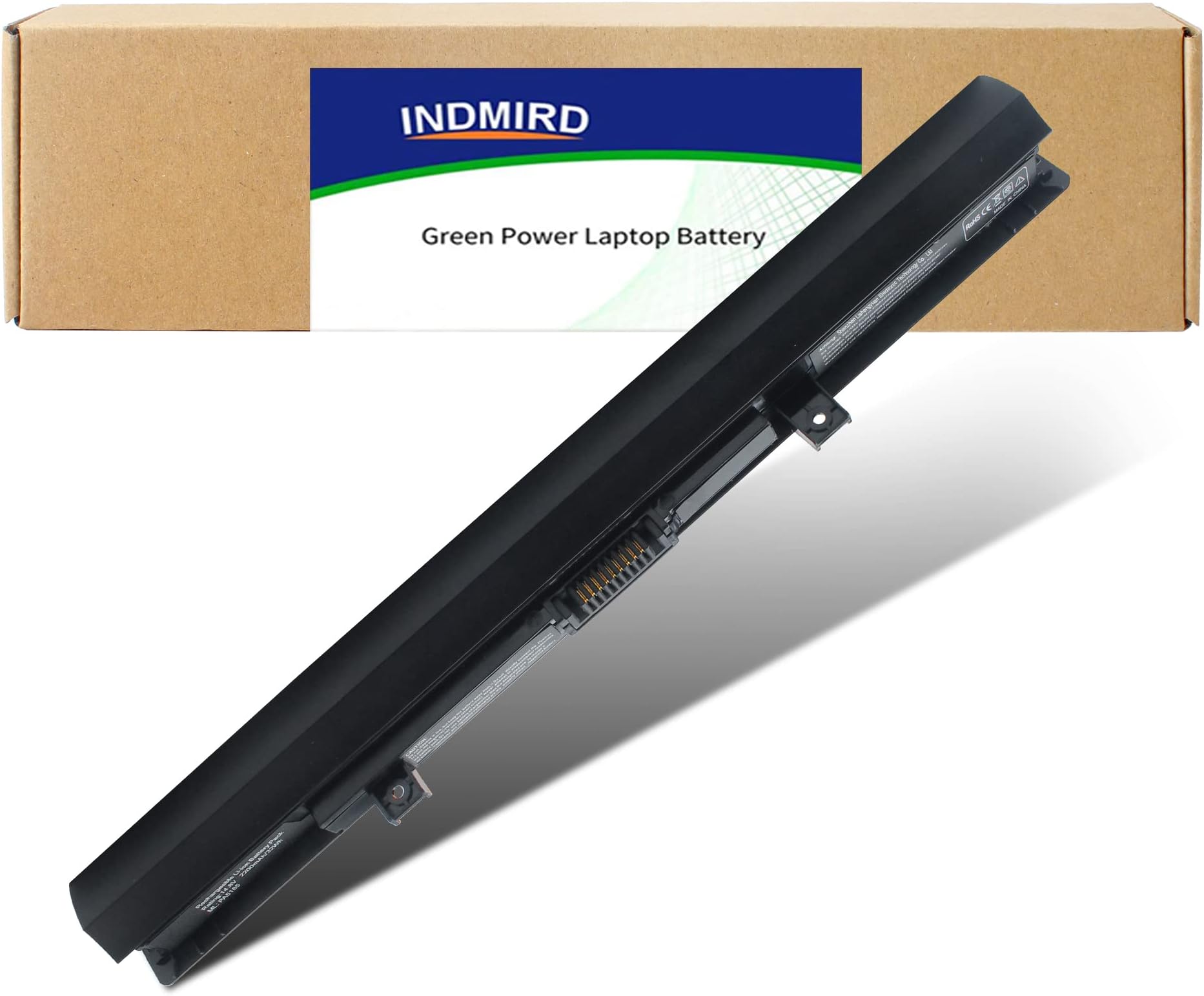 Batteria Per Notebook Toshiba Satellite Serie C50/L50/C55 - PA5185U-1BRS, 2600mAh 14.4V, Nero, Sostitutiva BYDT