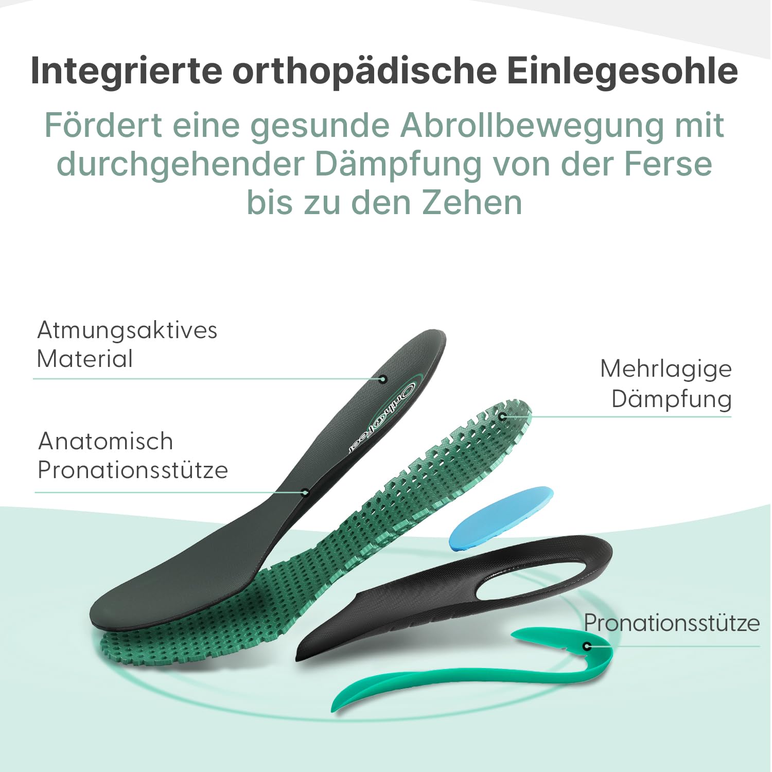 Orthofeet Lorin Damen Hausschuhe