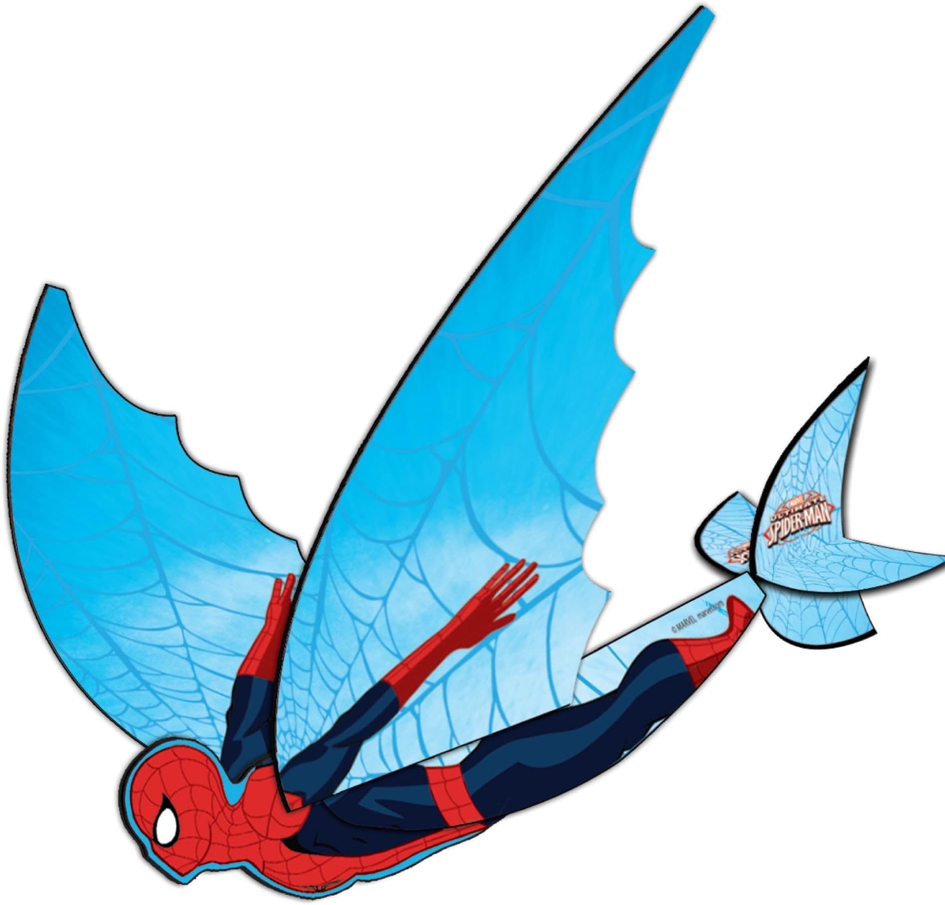 X Kites Flexwing 16 in. Ultra High Definition Printed Nylon Glider, 12 Pieces, Assorted Licensed and Dragon Glider Styles