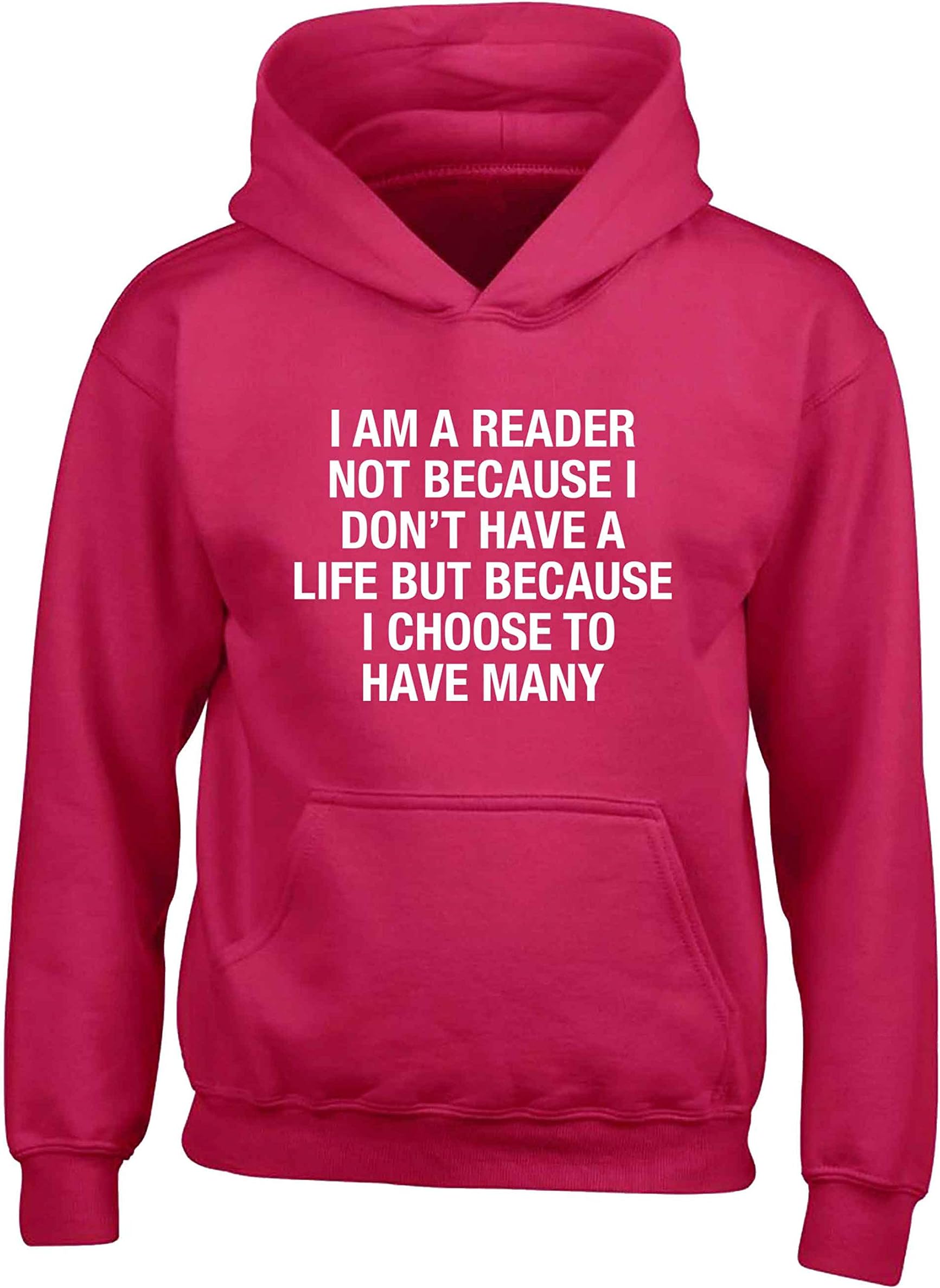 Flox CreativeChildren's Hoodie Reader Many Lives