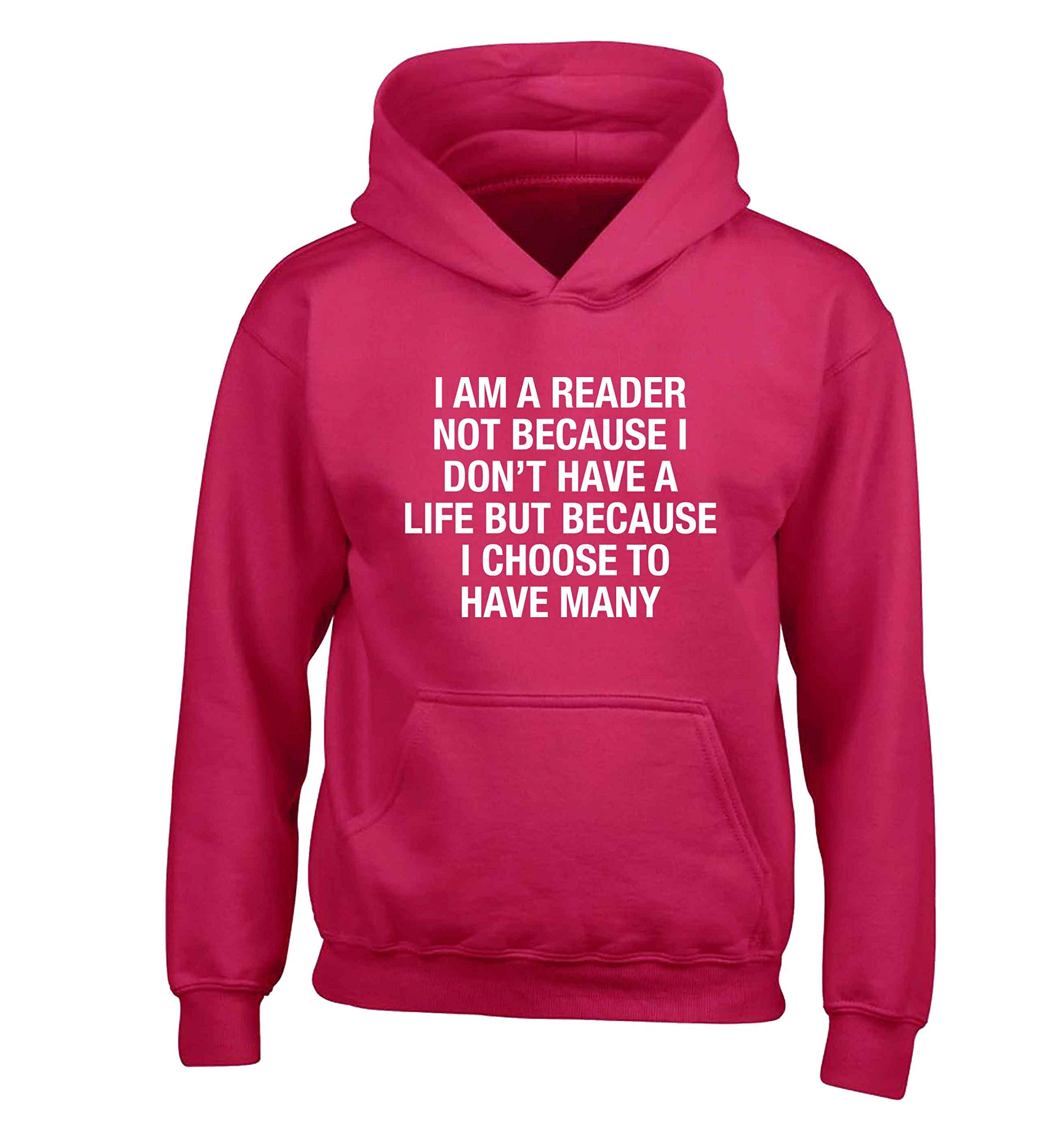 Flox CreativeChildren's Hoodie Reader Many Lives