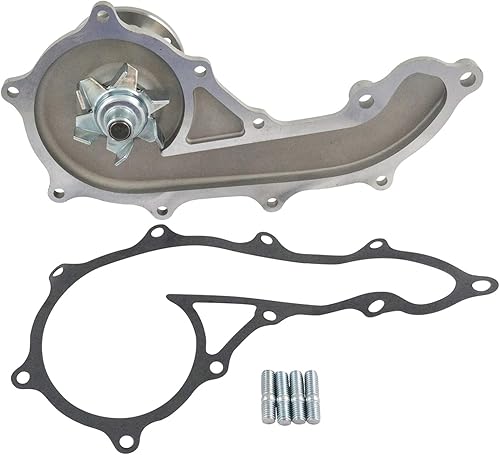 Vista 342 de TRQ Bomba de agua de motor compatible con Nissan 240Z 1970-1973 1974 260Z 1975-1978 280Z 1979-1983 280ZX 1977-1981 810 1982-1984 Maxima