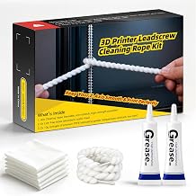 Gear Floss40 Reusable Ropes, 5 Lint-Free Cloths, 2 PTFE Grease Syringes