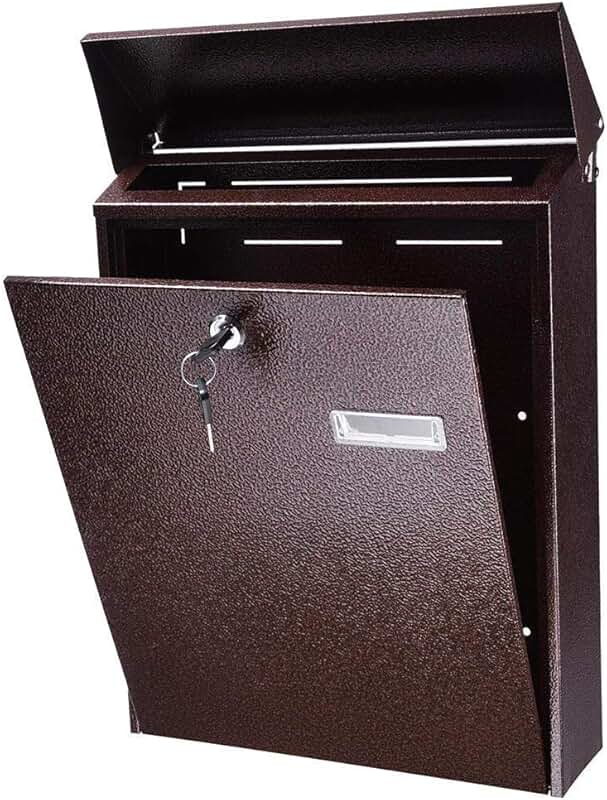 heavy duty steel mailbox