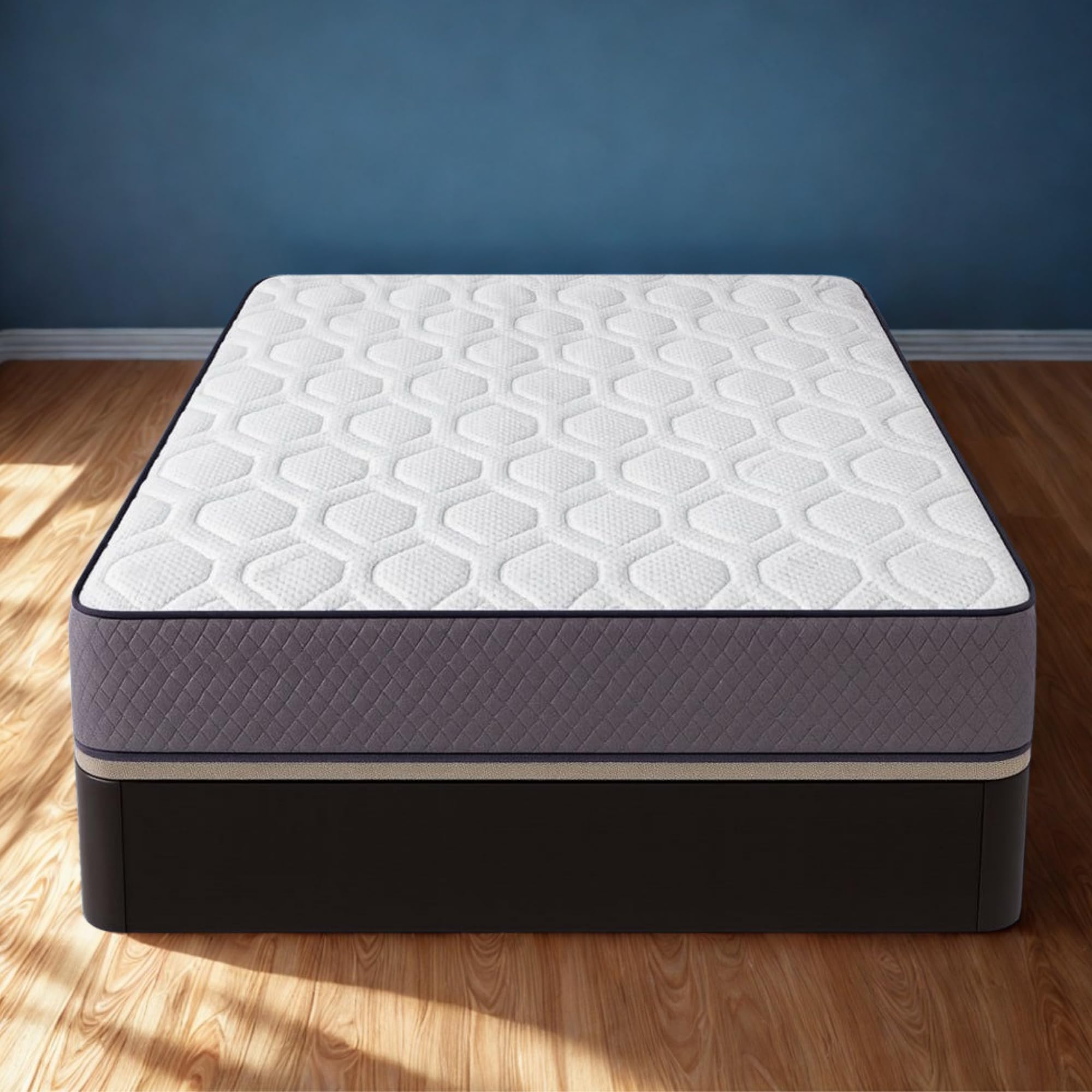 Colchon Viscoelastico 135 x 190 Elite Silver de 30 cm, Gama Alta, Ortopédico Profesional, Colchones 135x190 con Tecnología Fresh y Tratamiento Antiacaros